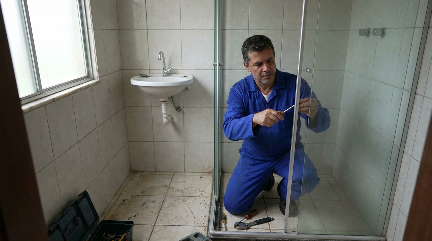 Troca de Roldanas e Trilhos no Caxambu, Jundiaí‑SP